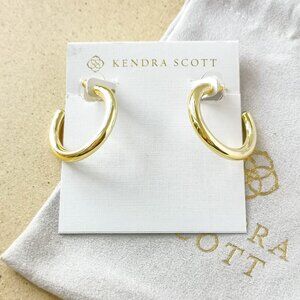 NEW Kendra Scott Gold Colette Hoop Earrings